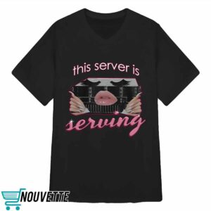 Snazzy Seagull This Server Is Serving Shirt