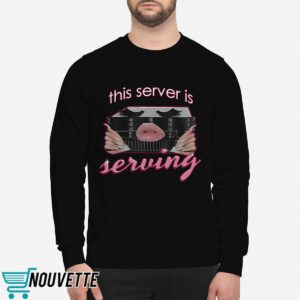 Snazzy Seagull This Server Is Serving Shirt