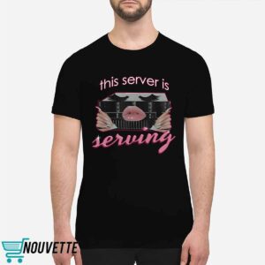 Snazzy Seagull This Server Is Serving Shirt