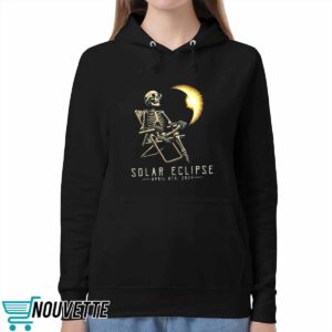Solar Eclipse Skeleton April 8th 2024 Shirt 5 Solar Eclipse Skeleton April 8th 2024 Shirt