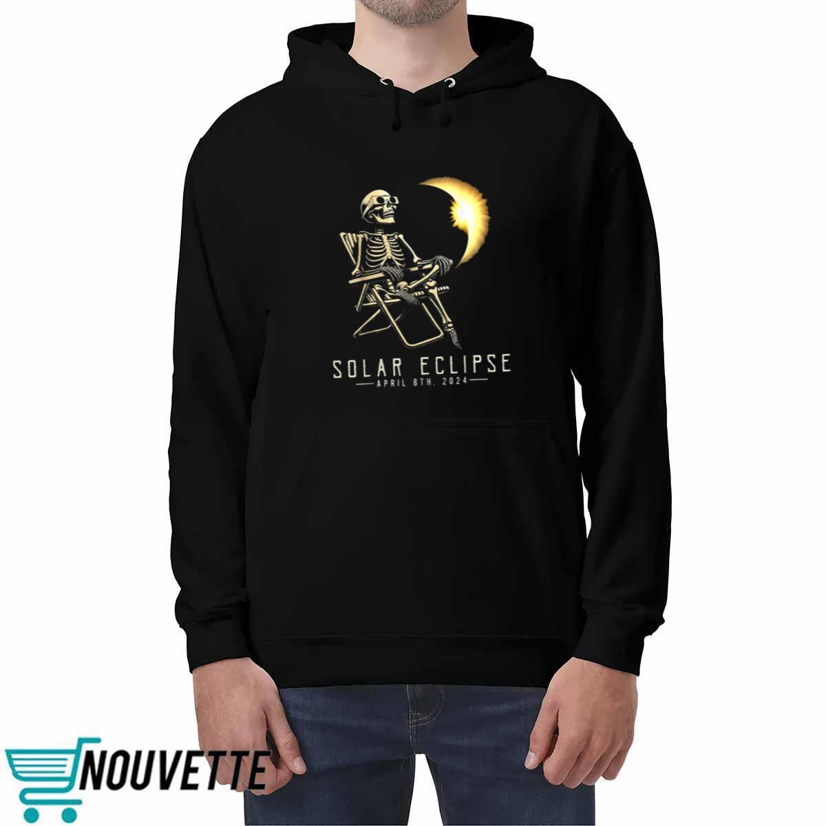 Solar Eclipse Skeleton April 8th 2024 Shirt Solar Eclipse Skeleton April 8th 2024 Shirt