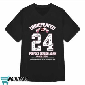 South Carolina Undefeated 2024 29 0 24 Perfect Season Again Shirt