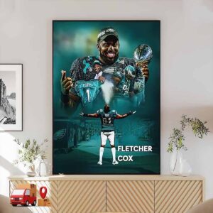 Special Thank You Fletcher Cox Eagles Poster