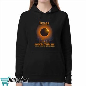 Texas Path Of Totality Solar Eclipse April 8st 2024 Shirt