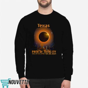 Texas Path Of Totality Solar Eclipse April 8st 2024 Shirt