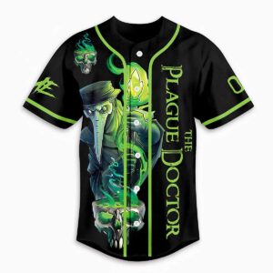 The Plague Doctor Bring Me Your Sick Custom Baseball Jersey The Plague Doctor Bring Me Your Sick Custom Baseball Jersey