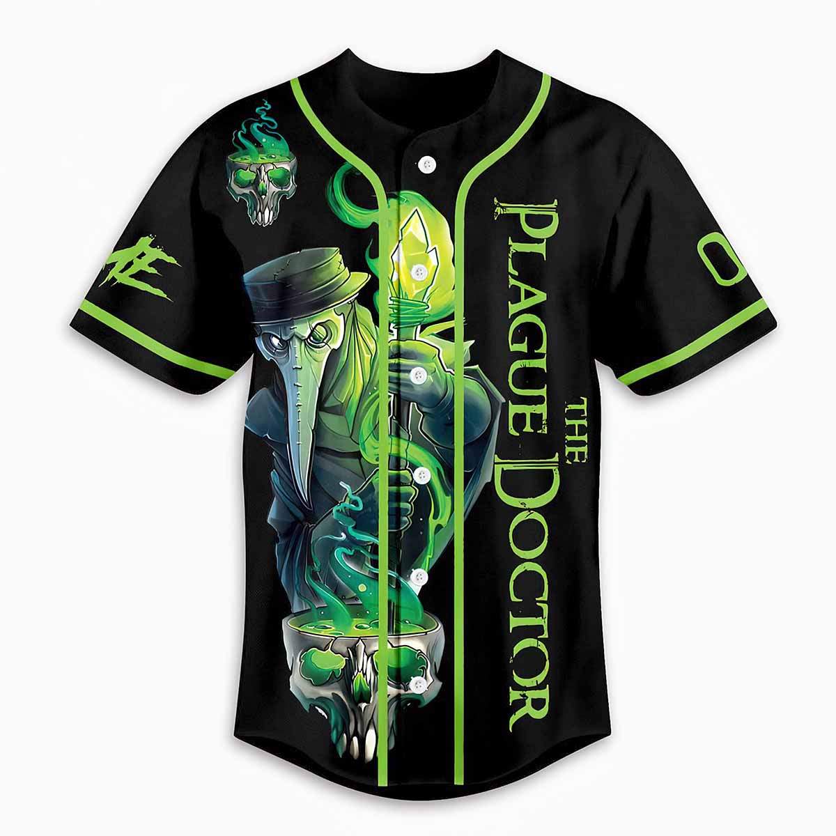 The Plague Doctor Bring Me Your Sick Custom Baseball Jersey The Plague Doctor Bring Me Your Sick Custom Baseball Jersey