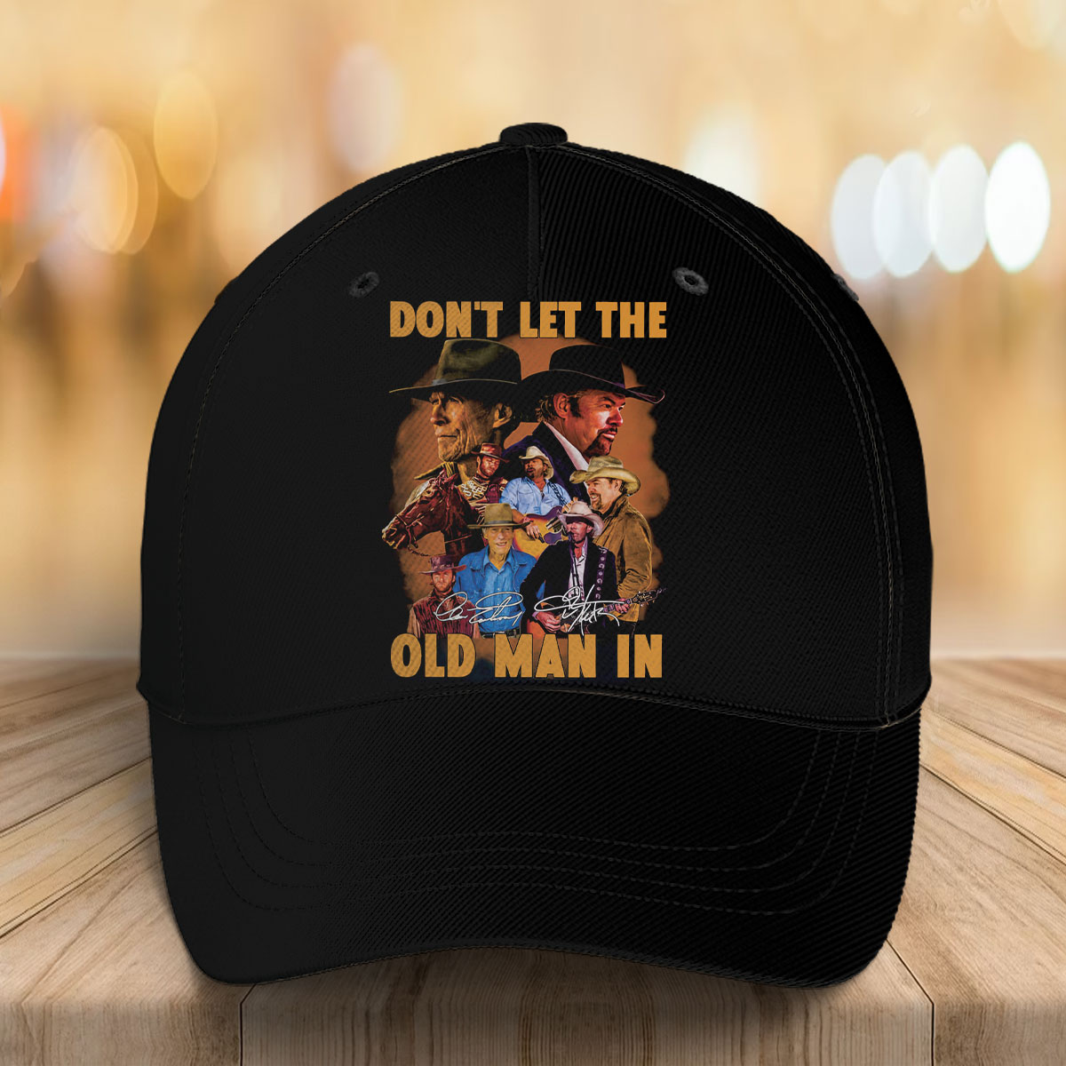 Toby Keith Don't Let The Old Man In Print Cap Toby Keith Don't Let The Old Man In Print Cap
