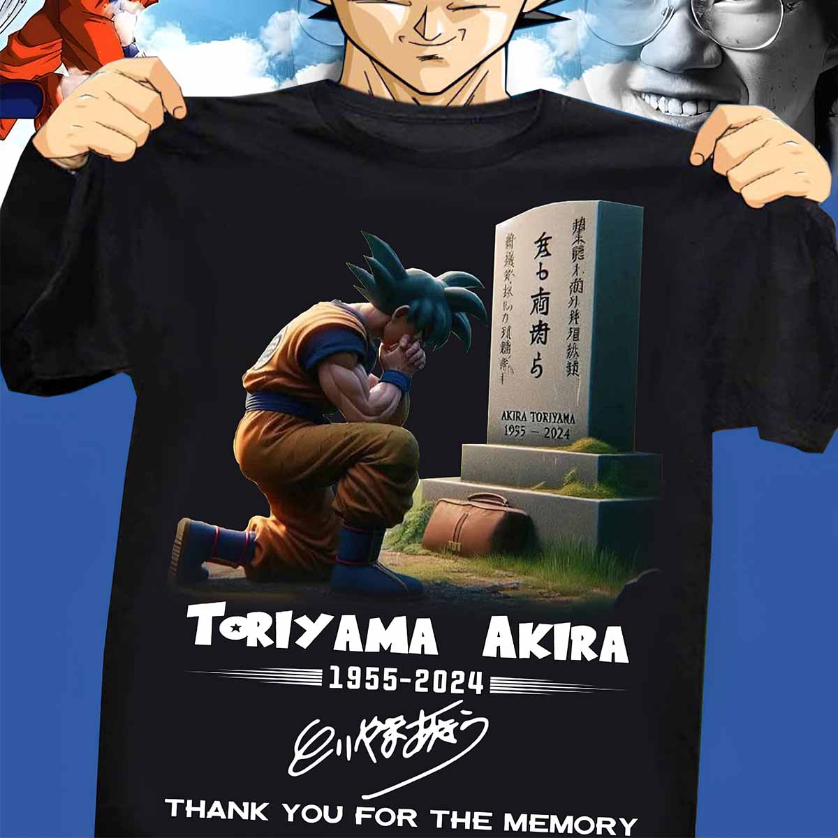 Toriyama Akira 1955 2024 Thank You For The Memory Shirt Toriyama Akira 1955 2024 Thank You For The Memory Shirt