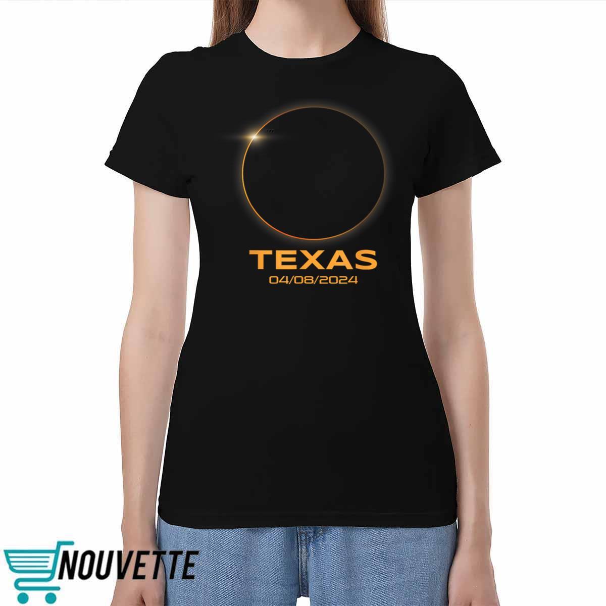 Total Solar Eclipse 2024 Totality Texas Shirt Total Solar Eclipse 2024 Totality Texas Shirt