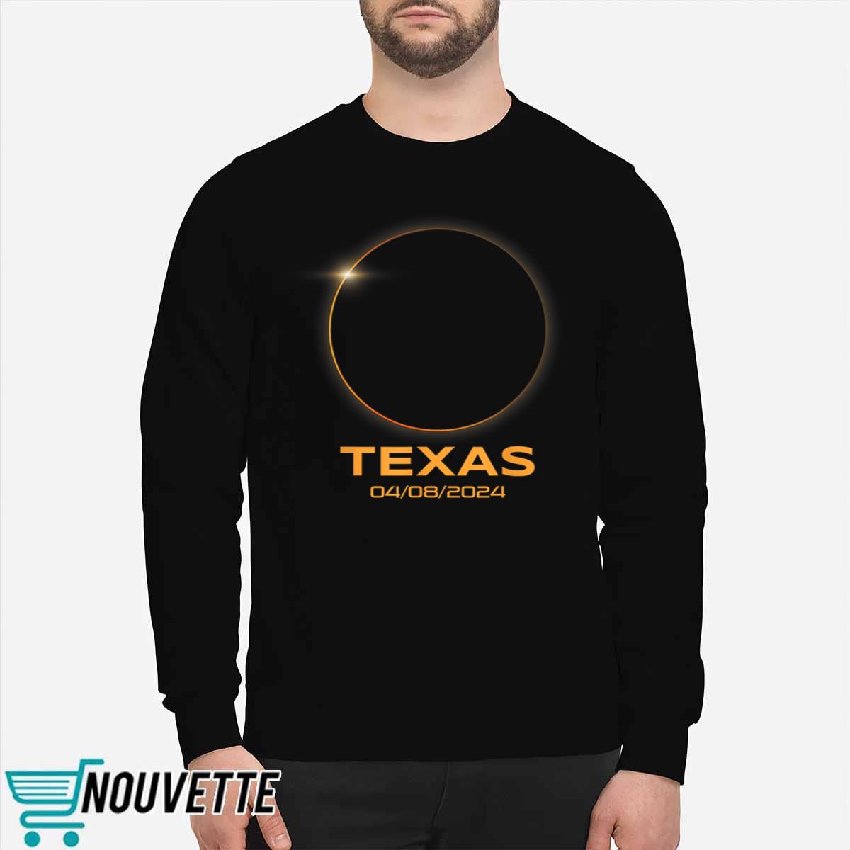 Total Solar Eclipse 2024 Totality Texas Shirt Total Solar Eclipse 2024 Totality Texas Shirt
