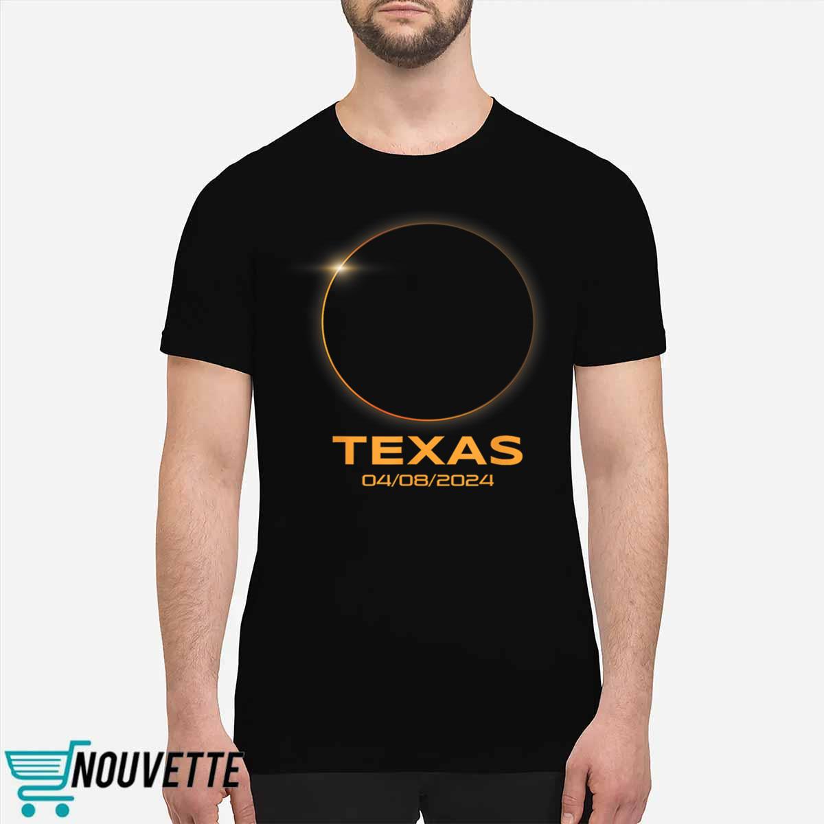 Total Solar Eclipse 2024 Totality Texas Shirt Total Solar Eclipse 2024 Totality Texas Shirt