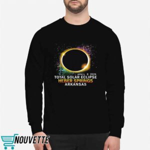 Total Solar Eclipse Heber Springs Arkansas April 8 2024 Shirt