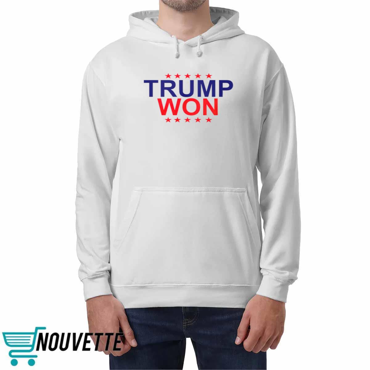 Travis Kelce Trump Won Shirt Travis Kelce Trump Won Shirt