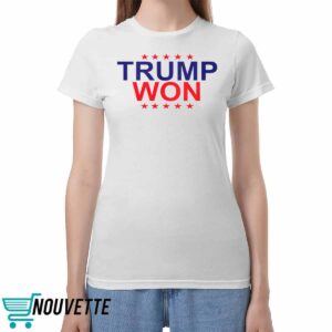 Travis Kelce Trump Won Shirt