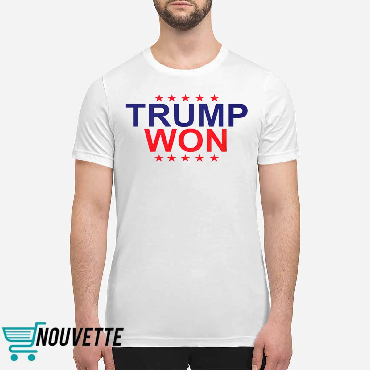 Travis Kelce Trump Won Shirt Travis Kelce Trump Won Shirt