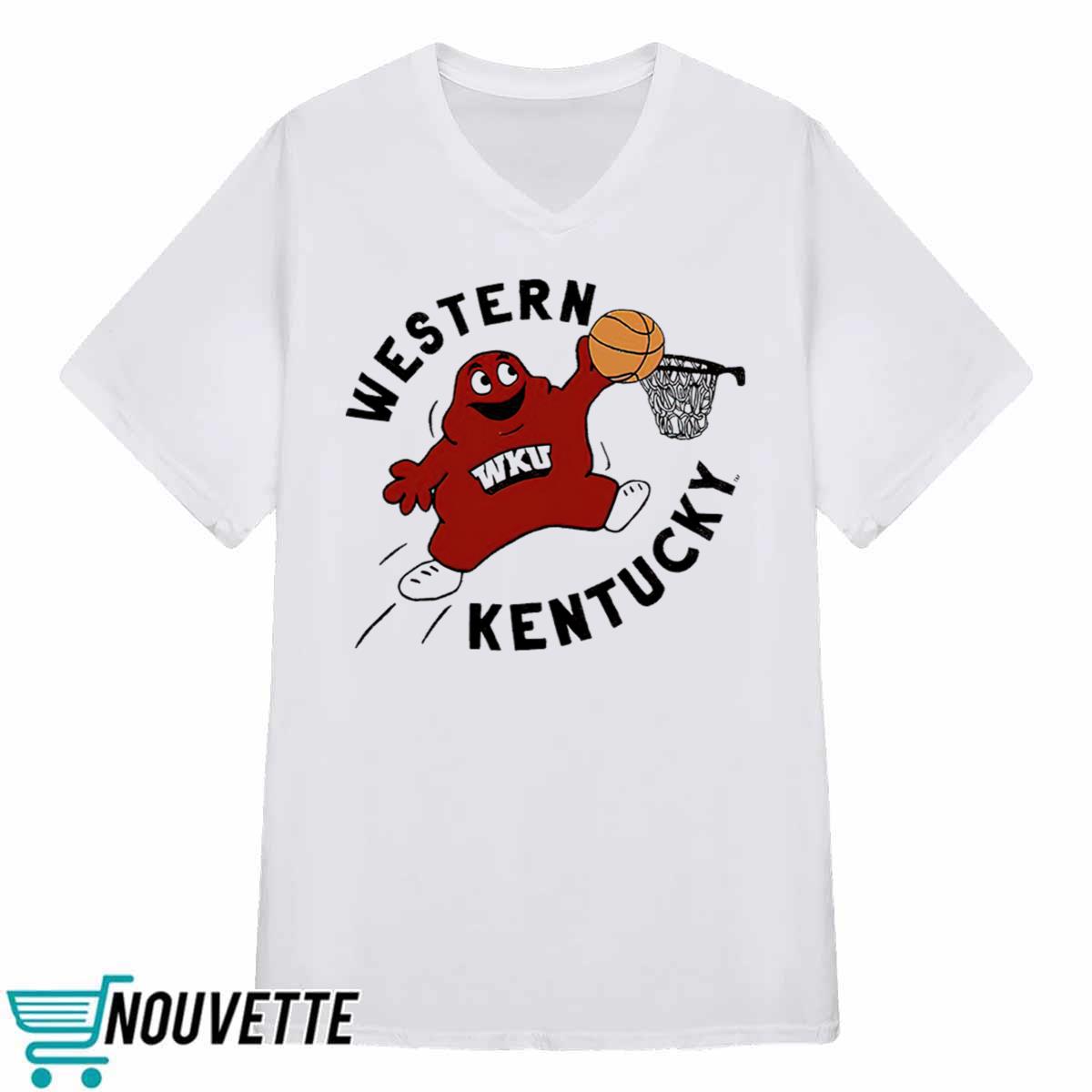 Western Kentucky WKU Dunking Big Red Shirt Western Kentucky WKU Dunking Big Red Shirt