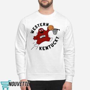 Western Kentucky WKU Dunking Big Red Shirt 2 Western Kentucky WKU Dunking Big Red Shirt