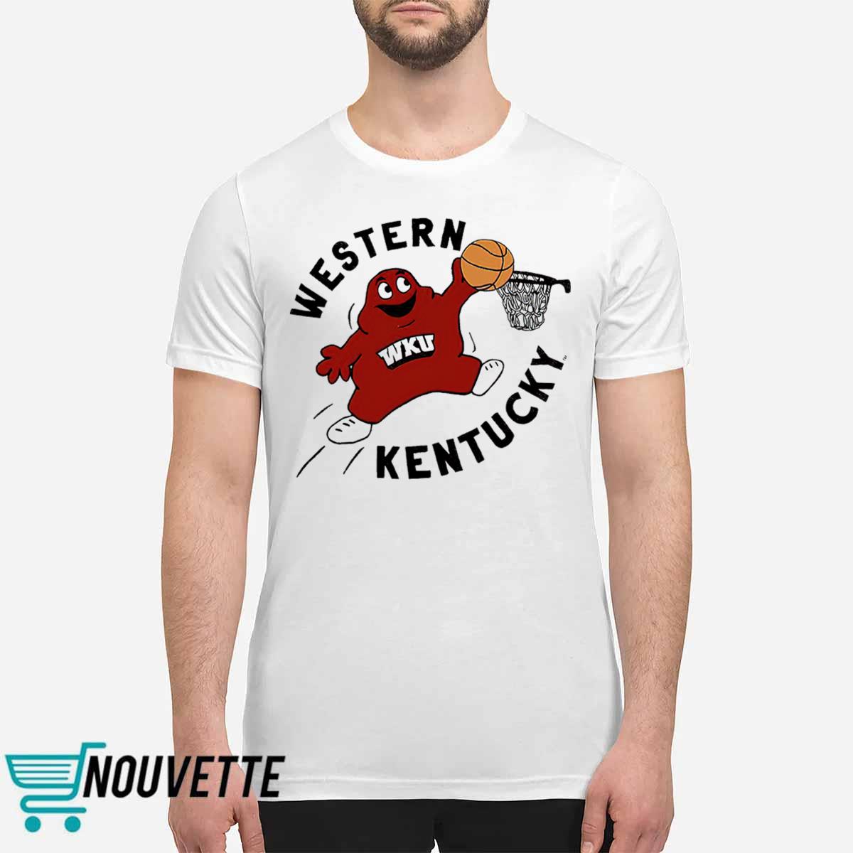 Western Kentucky WKU Dunking Big Red Shirt Western Kentucky WKU Dunking Big Red Shirt