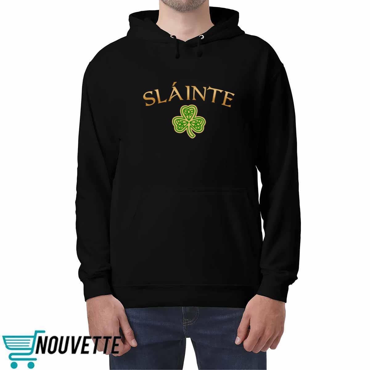 Women’s Slainte St. Patrick’s Day Print Shirt Women’s Slainte St. Patrick’s Day Print Shirt