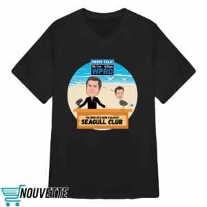 Wpro Gene The News With Gene Valicenti Seagull Club Shirt
