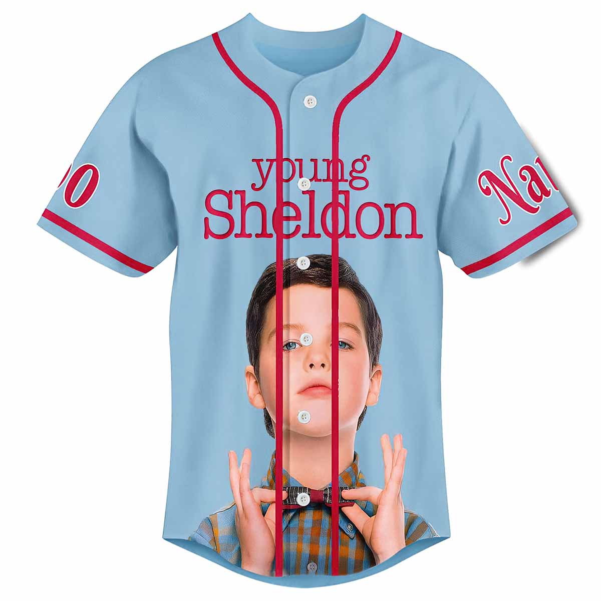 Young Sheldon I’m Only Nine Years Old Most Evil Doesn’t Start Until Puberty Custom Baseball Jersey Young Sheldon Im Only Nine Years Old Most Evil Doesnt Start Until Puberty Custom Baseball Jersey