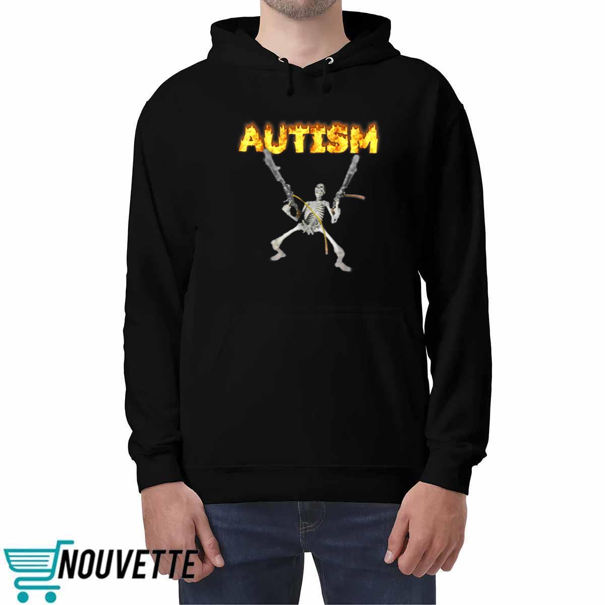 Autism Skeleton Meme Shirt Autism Skeleton Meme Shirt
