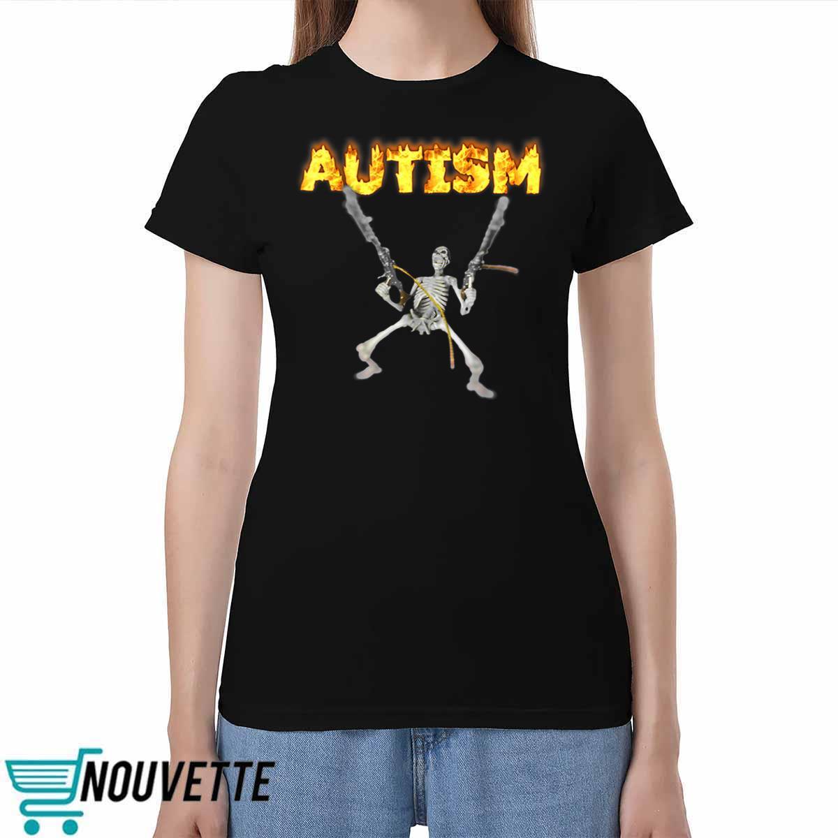 Autism Skeleton Meme Shirt Autism Skeleton Meme Shirt