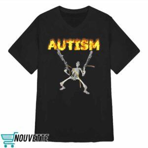 Autism Skeleton Meme Shirt 3 Autism Skeleton Meme Shirt