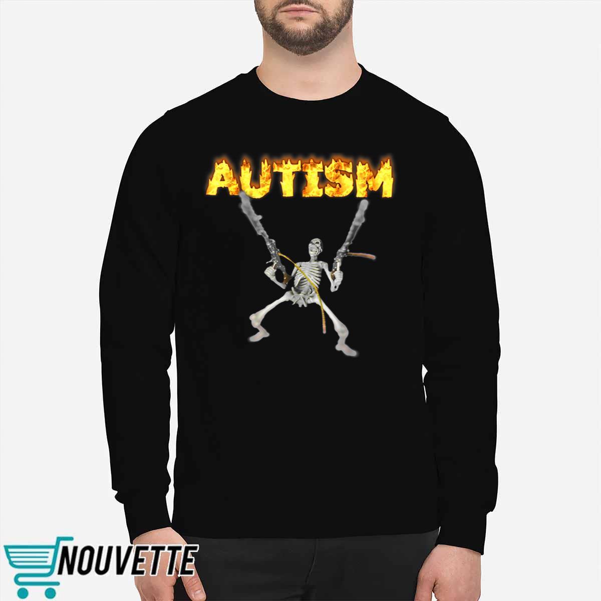 Autism Skeleton Meme Shirt Autism Skeleton Meme Shirt