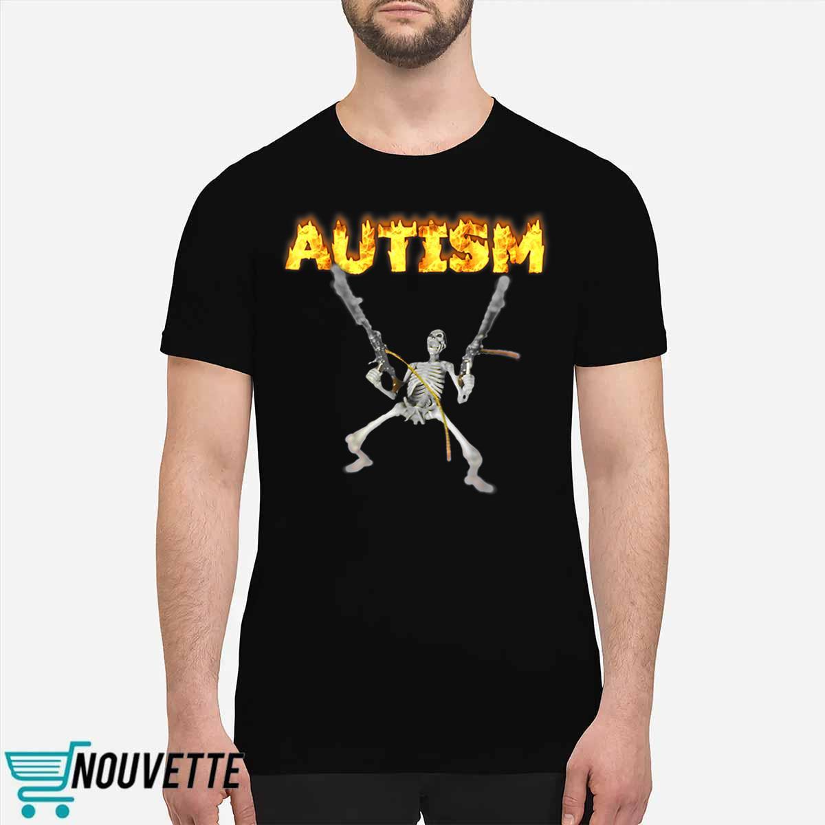 Autism Skeleton Meme Shirt Autism Skeleton Meme Shirt