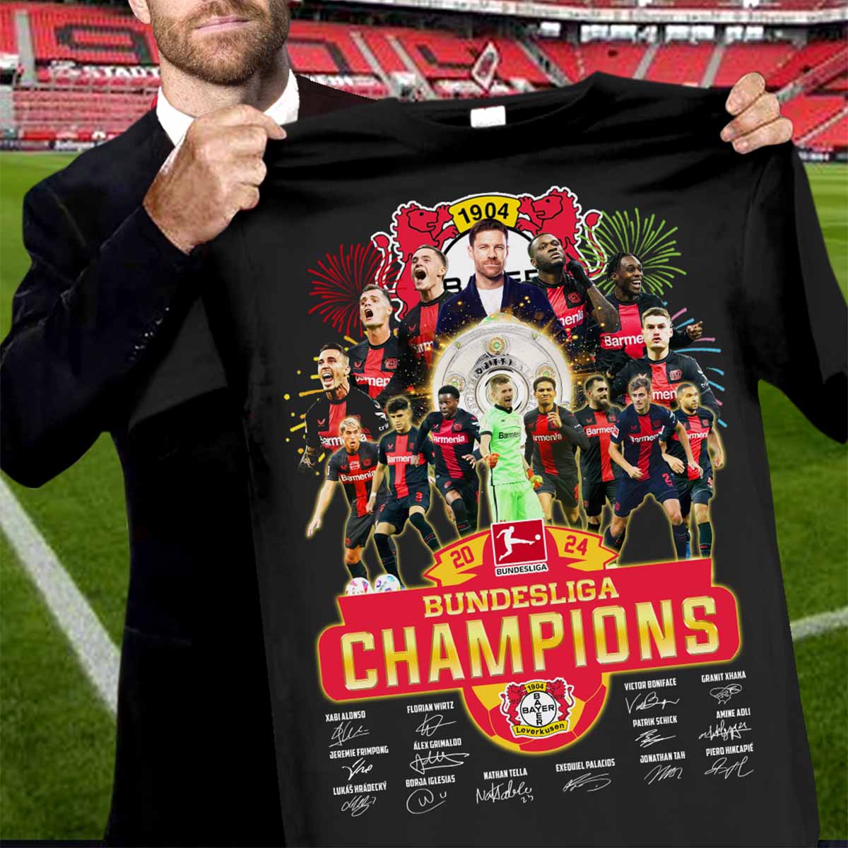 Bundesliga Champions 2024 Signature Shirt Bundesliga Champions 2024 Signature Shirt