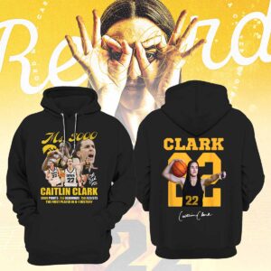 Caitlin Clark Record 3000 Points Hoodie