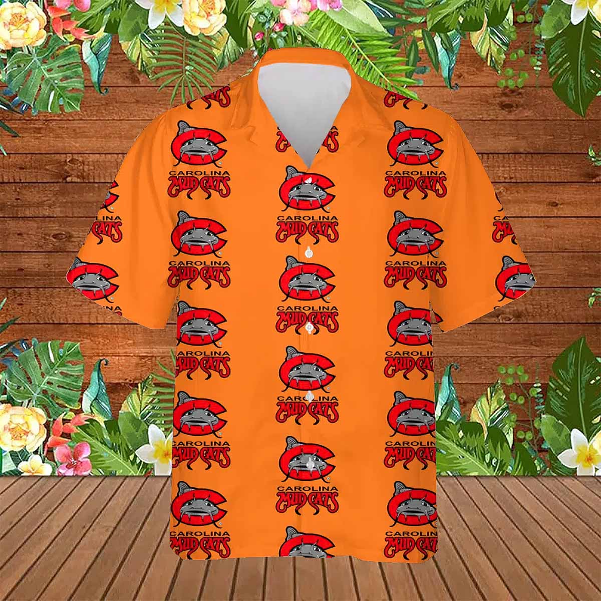 Carolina Mudcats Hawaiian Shirt Carolina Mudcats Hawaiian Shirt