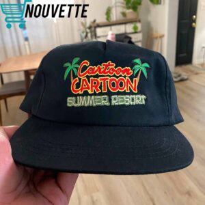 Cartoon Cartoon Summer Resort Hat Cartoon Cartoon Summer Resort Hat