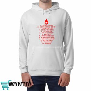 Conan Gray Found Heaven Tracklist Shirt