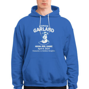 Conor Garland 400Th Game April 8 2024 Shirt