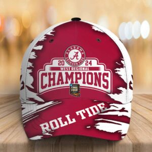 Crimson Tide Roll Tide 2024 Final Four West Regional Champion Hat