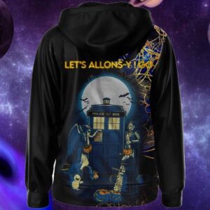 Doctor Who Lets Allons Y Go Hoodie 1 Doctor Who Let’s Allons Y Go Hoodie