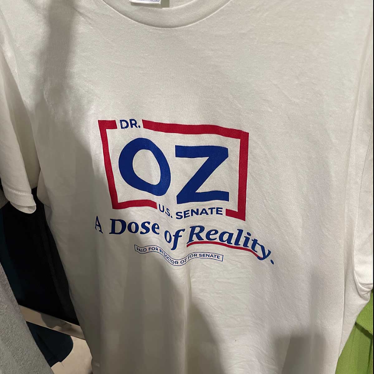 Dr Oz Us Senate A Dose Of Reality Shirt Dr Oz Us Senate A Dose Of Reality Shirt