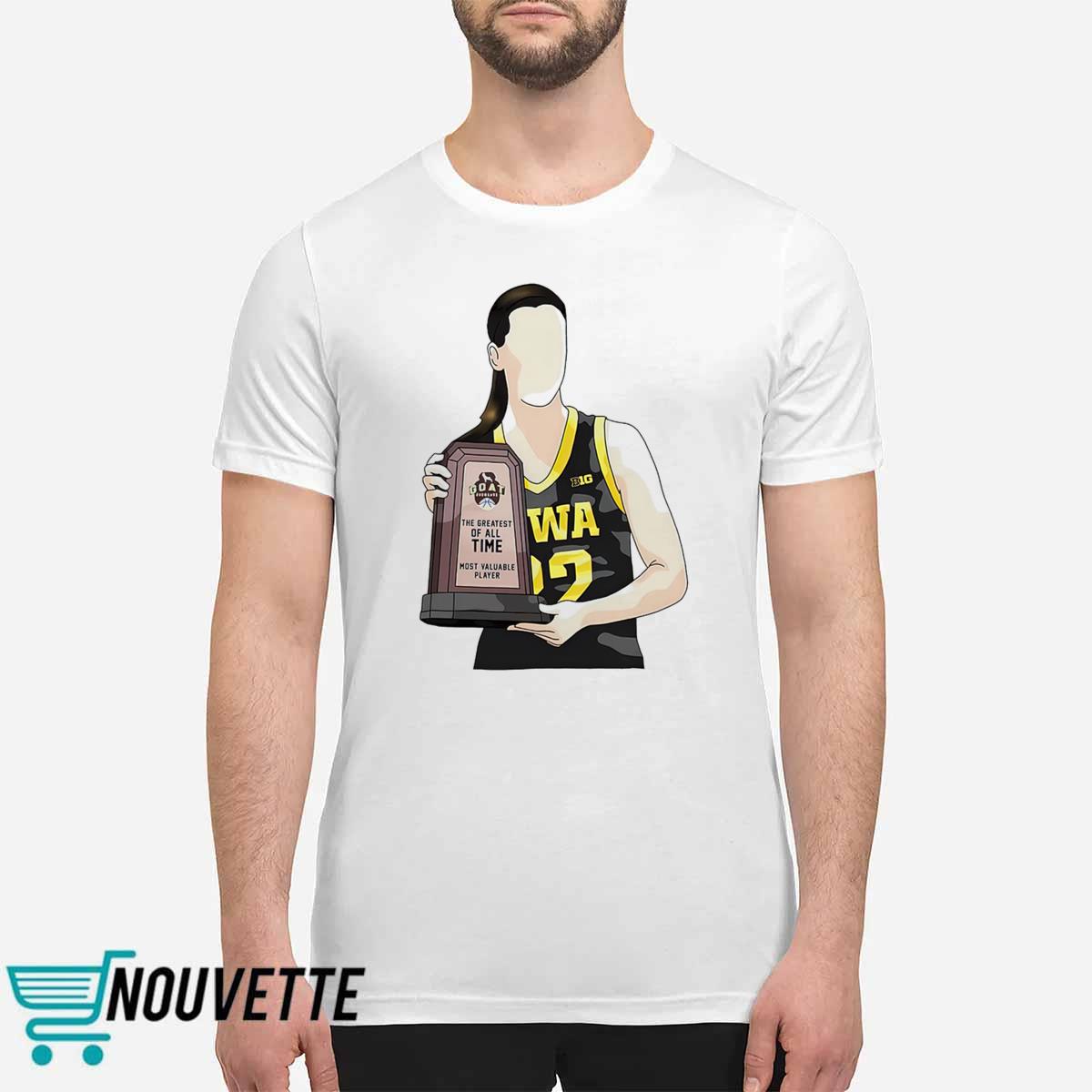 Caitlin Clark GOAT Award Winner Shirt Caitlin Clark GOAT Award Winner Shirt
