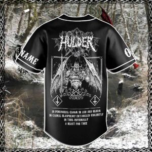 Hulder Custom Baseball Jersey 1 Hulder Custom Baseball Jersey