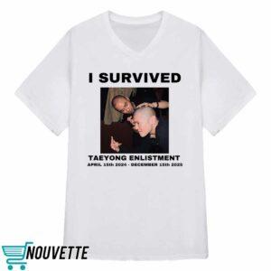 I Survived Taeyong Enlistment Shirt 3 I Survived Taeyong Enlistment Shirt