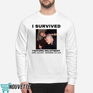 I Survived Taeyong Enlistment Shirt 2 I Survived Taeyong Enlistment Shirt