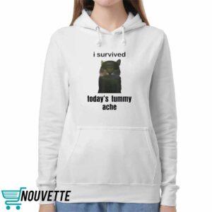 I Survived Todays Tummy Ache Shirt 4 I Survived Todays Tummy Ache Shirt