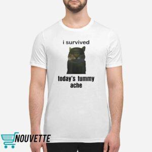 I Survived Todays Tummy Ache Shirt 1 I Survived Todays Tummy Ache Shirt
