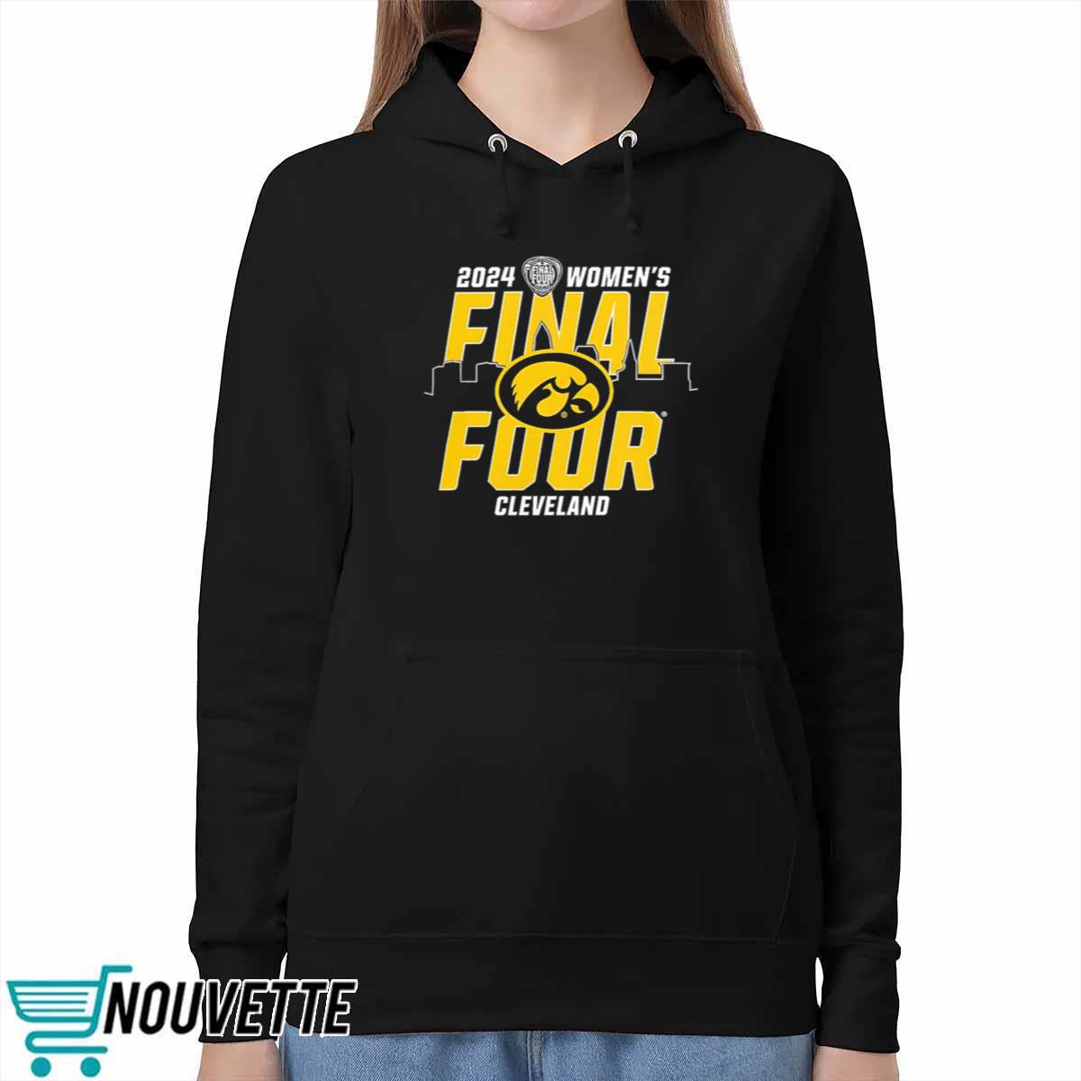 Iowa Hawkeyes Womens Basketball 2024 Final Four Skyline Shirt Iowa Hawkeyes Womens Basketball 2024 Final Four Skyline Shirt