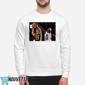 Johnson Blocks A Shot By Caitlin Clark Shirt