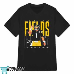 Justin Fields Steelers Signature 2024 Shirt