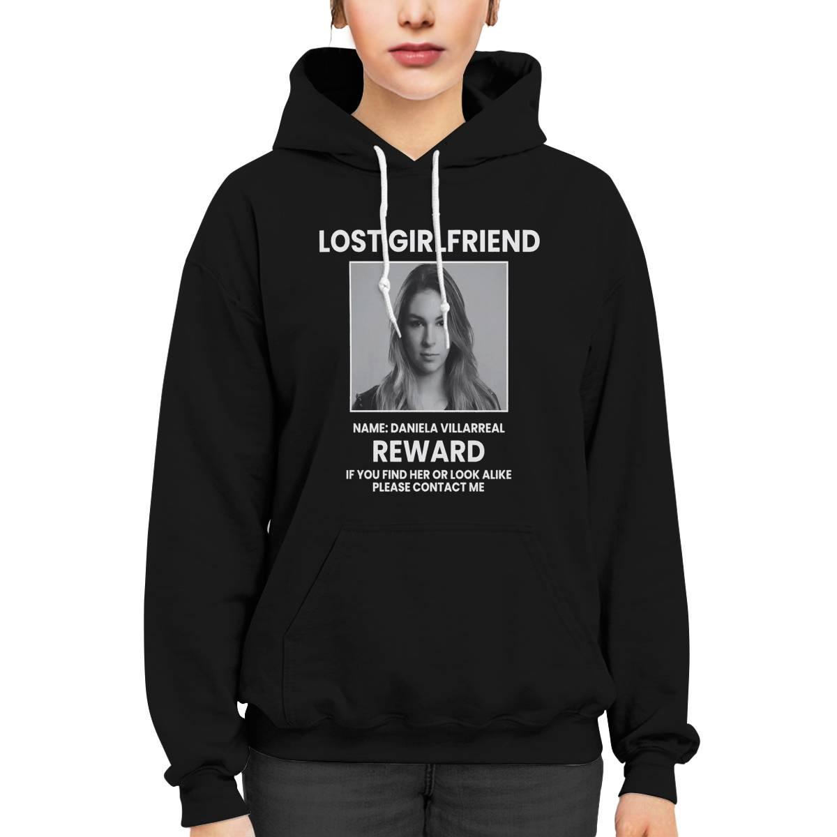 Lost Girlfriend Name Daniela Villarreal Reward Shirt Lost Girlfriend Name Daniela Villarreal Reward Shirt